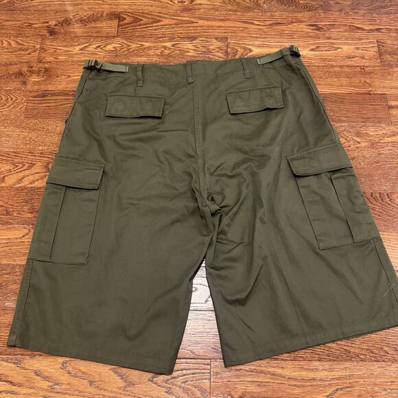 Rothco Ultra Force B.D.U Shorts Mens XX Large Long Olive Drab Military Utilitary - Picture 2 of 12